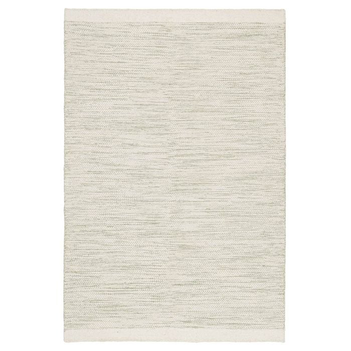Loopsie-230cm X 160cm-opelika Mint Green Wool Flatweave Rug