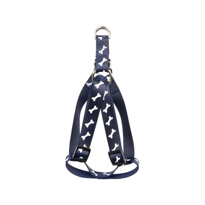 Happy Tails Large Bone Print Dog Harness