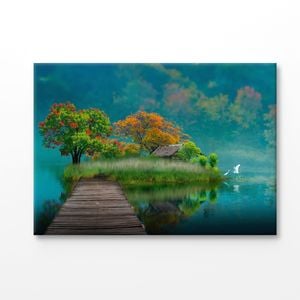 A Bridge to The Dreamland Print 100% Australian Made 180x120cm (Stretched Canvas)