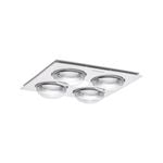 Martec 45W Forme 4 3-in-1 Bathroom Heater, Exhaust Fan And LED