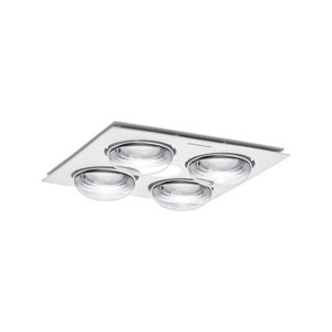 Martec 45W Forme 4 3-in-1 Bathroom Heater, Exhaust Fan And LED