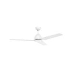 Brilliant 132cm White Aris AC Ceiling Fan