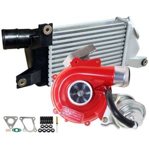 GEN1 High Flow Turbo Charger With 50mm Intercooler For Mitsubishi Triton MN 4D56 2.5L 2WD VT10