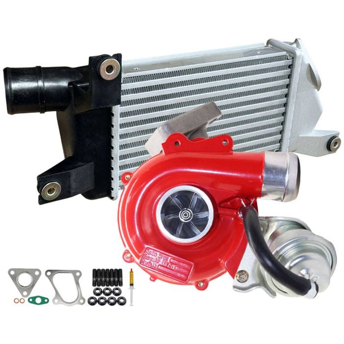 GEN1 High Flow Turbo Charger With 50mm Intercooler For Mitsubishi Triton MN 4D56 2.5L 2WD VT10