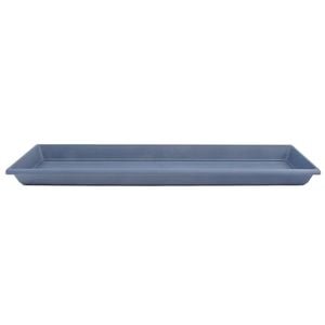 Northcote Pottery 780mm Navy Plastic Trough Rect Saucer