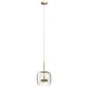 Mercator 7W Mod LED Clear Glass Pendant Light