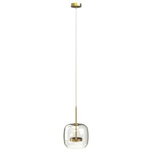 Mercator 7W Mod LED Clear Glass Pendant Light