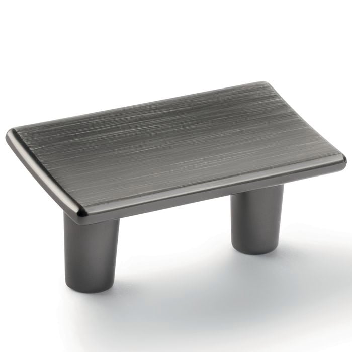 Hafele 52 x 23mm Black Nickel Cabinet Handle