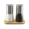 G & S 3 Piece Spirit Upside Down Salt & Pepper Mill Set