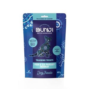 Bunji- Fish & Sea Parsley Mornay Treat 400g