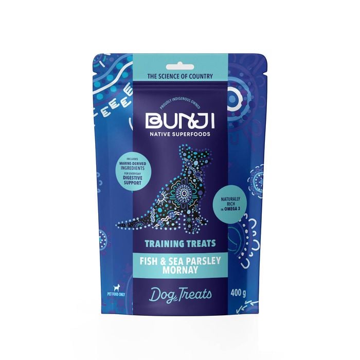 Bunji- Fish & Sea Parsley Mornay Treat 400g