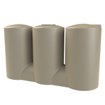 Melro Tanks 3000L Wheat Slimline 3007 Squat Polyethylene Water Tank