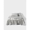 Linen House King Australian Cotton Sheet w/ Pillowcase Set - Silver