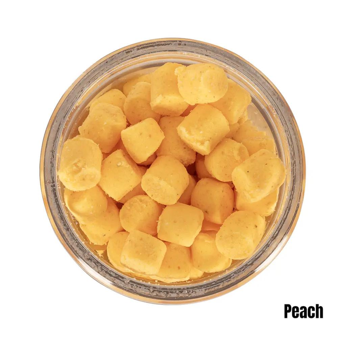 Berkley Powerbait Trout Nibbles Nugget Shape Fishing Bait Peach
