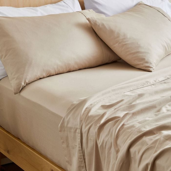 Myhouse Egyptian Cotton Sheet Set - Natural - King Single