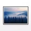 Pine Trees, Mountains  Print 100% Australian Made 90x60cm  (Poster)