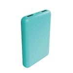 Laser 5000mAh Powerbank With Cable (Aqua)