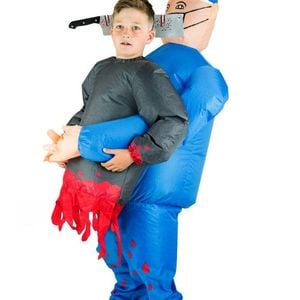 Inflatable Scary Doctor Kids Halloween Carry Me Costume - One Size