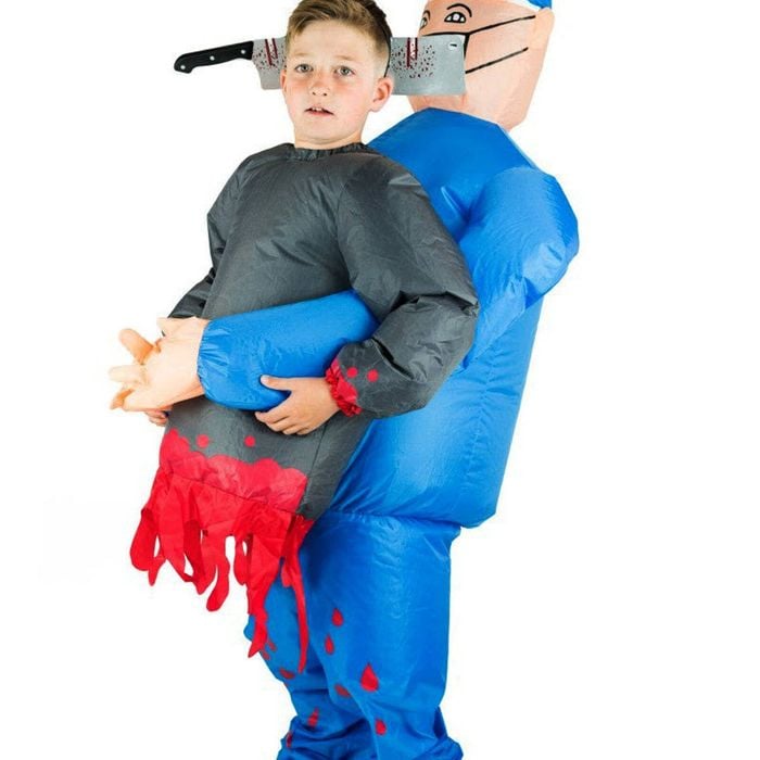 Inflatable Scary Doctor Kids Halloween Carry Me Costume - One Size