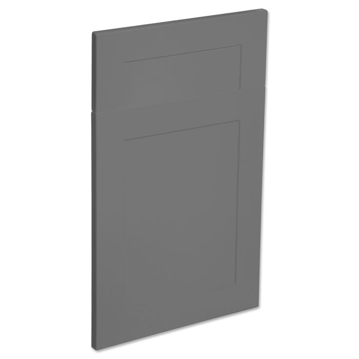 Kaboodle 450mm Smoked Grey Alpine 1 Door / 1 Drawer Panel