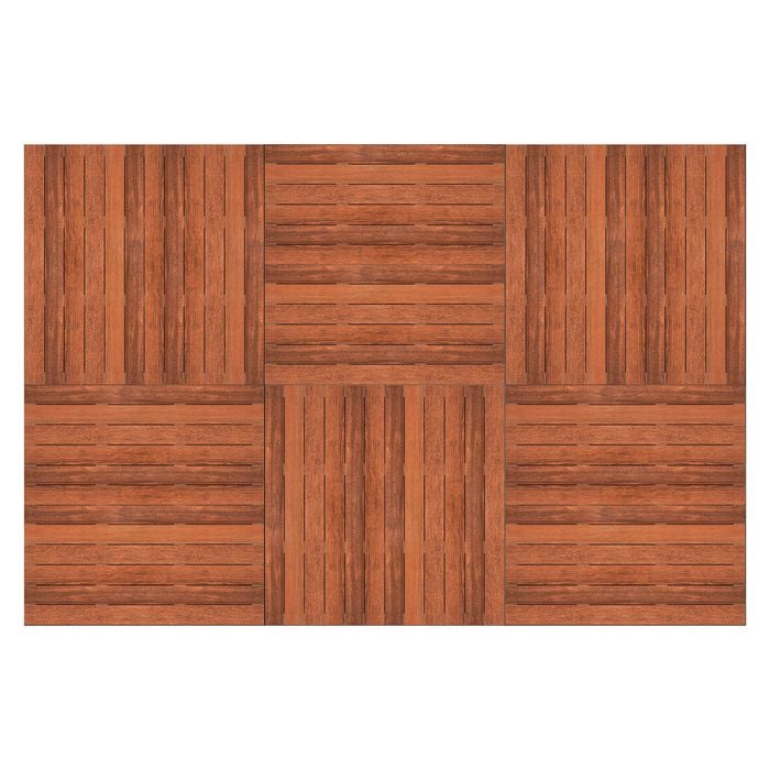 Good Times Decking 200-365mm (High) x 2232 x 3348mm Merbau 6 Module Kit