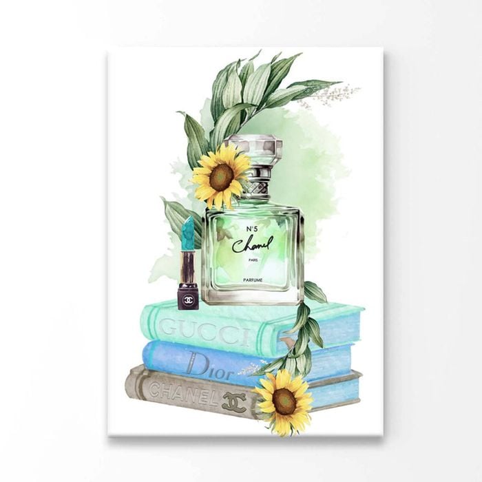 Sunflower Perfume Print 100% Australian Made 60 x 90cm (Acrylic)