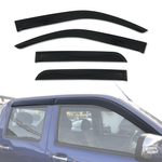 AUSGO Luxury Weather Shields for ISUZU D-MAX DMAX Dual Cab 2008-2012 Weathershields Window Visors Wind Deflectors