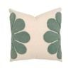 Bambury Florian Square Cushion - Eucalyptus
