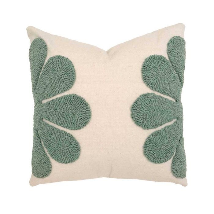 Bambury Florian Square Cushion - Eucalyptus