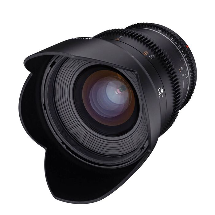 Samyang 24mm T1.5 MK2 VDSLR Lens For Canon RF Full Frame - Black