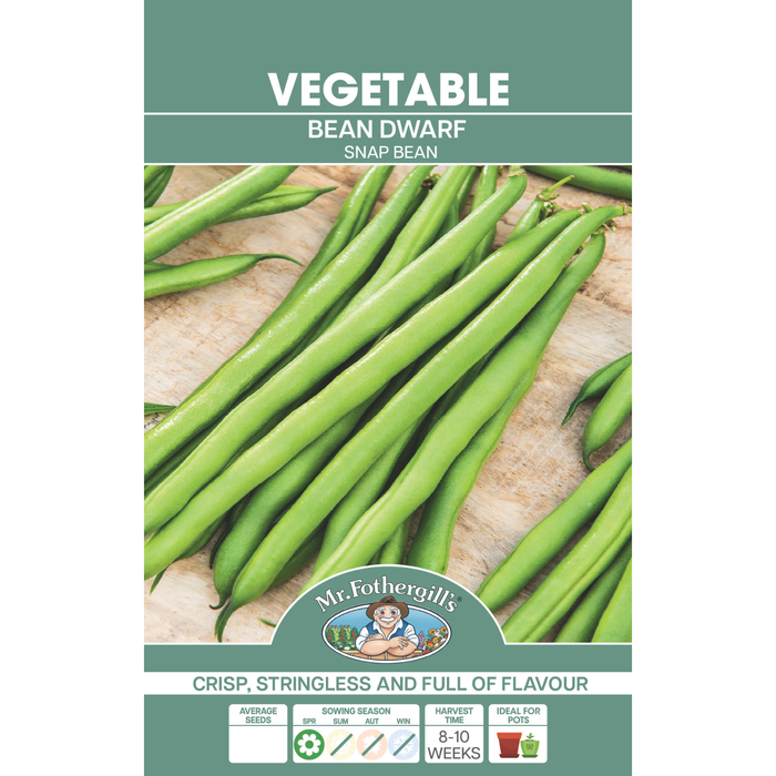 Mr Fothergill's Seed Dwarf Bean Snap Bean