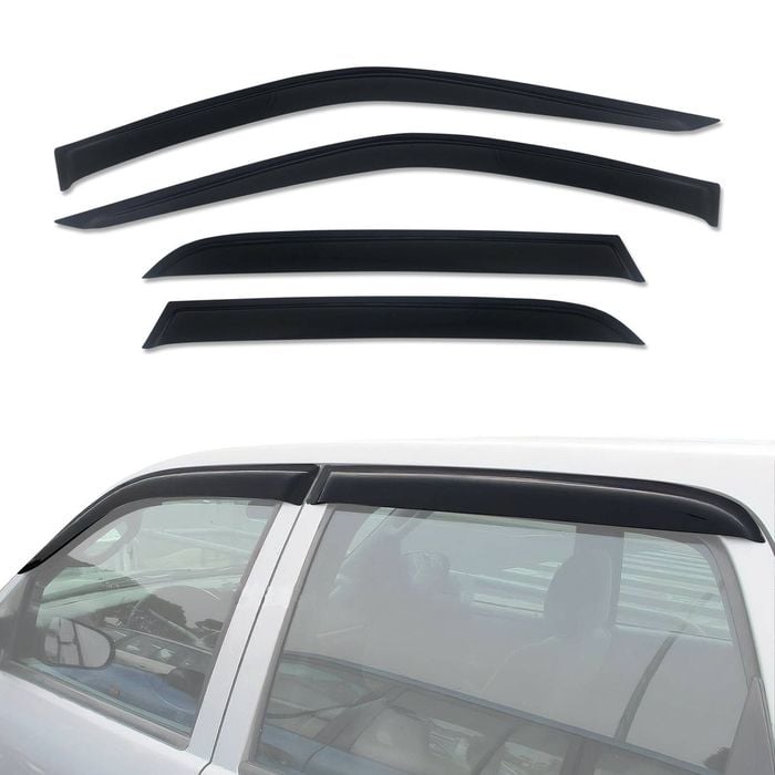 AUSGO Weather Shields For Mazda Tribute 2000-2007 Weathershields Window Visors Wind Deflectors