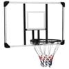 vidaXL Basketball Backboard Transparent Polycarbonate Basketball Hoop Part