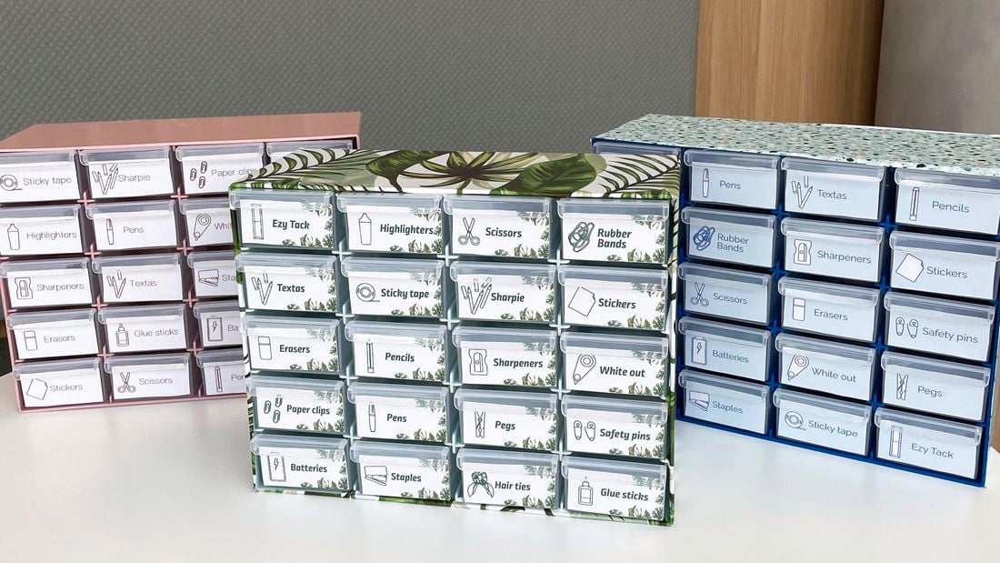 Image of completed teacher toolbox