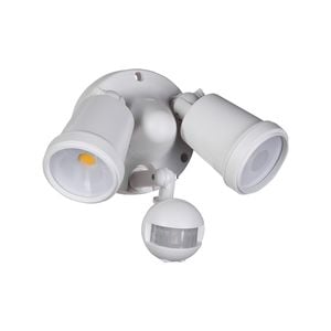 Brilliant White Raptor III LED DIY Twin Security Light with Sensor