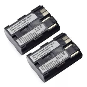 2 Pack | Canon Bp-511 Battery Replacement