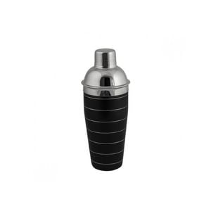Moda 3 Piece Black Cocktail Shaker 700ml