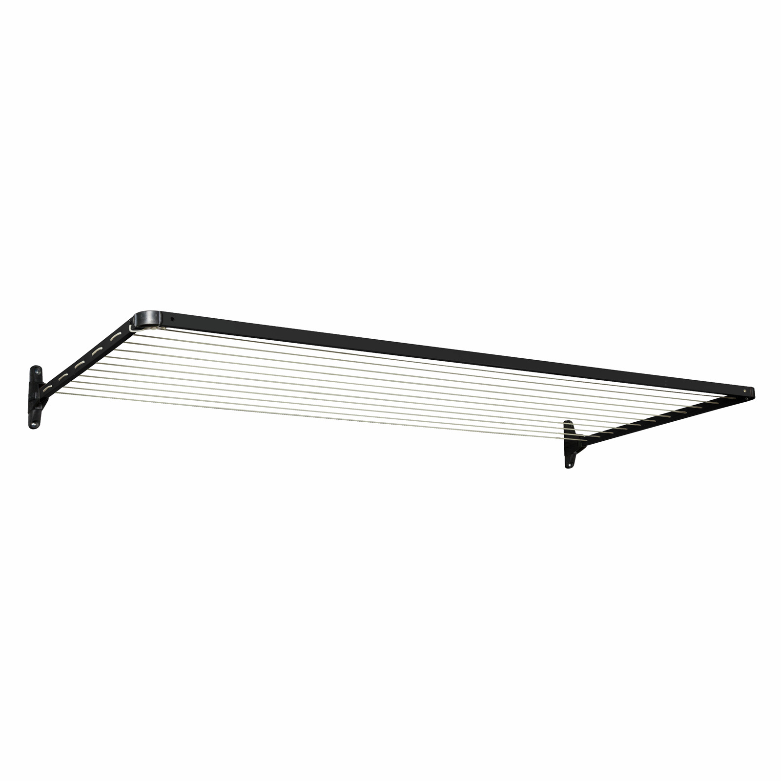 Daytek Single Fold Down Clothesline - Obsidian product image