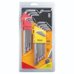Bondhus 22 Piece Imperial/Metric Long Keys Hex Set