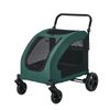 Alopet Pet Stroller Dog Cat Pram Large Carrier Cat Travel Foldable Strollers