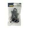 Syneco 75mm Matte Black Robe Hook - 8 Pack
