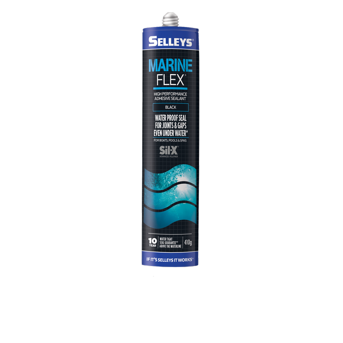 Selleys 410g Black MarineFlex Sealant - Black