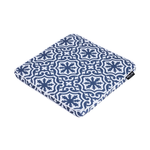 Mojo Blue and White Marrakesh Square Cushion