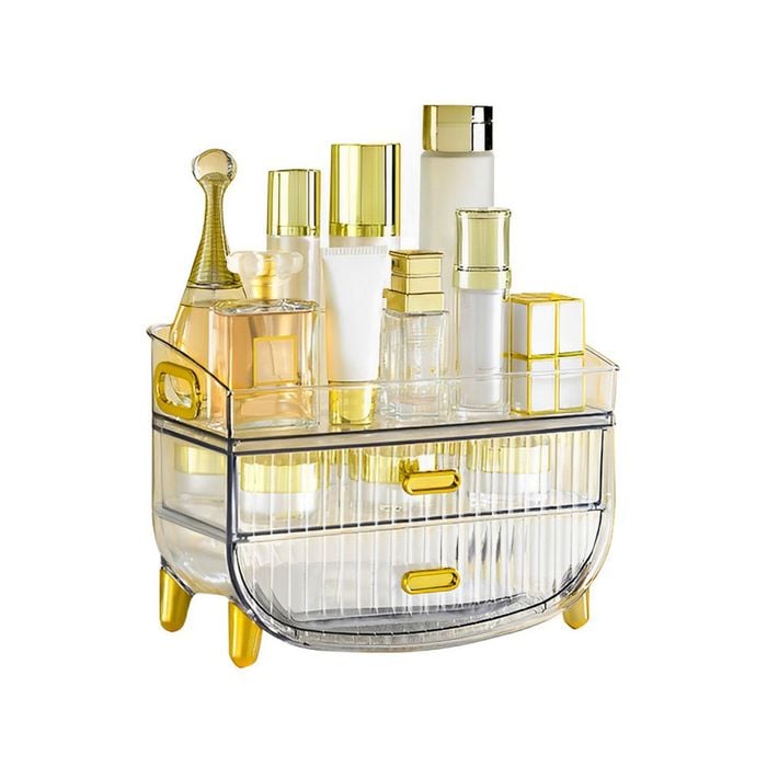 SOGA 3 Tier Transparent Multifunctional Countertop Storage