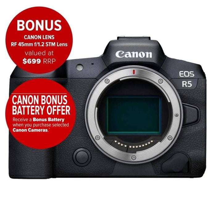 Canon Eos R5 Mirrorless Camera