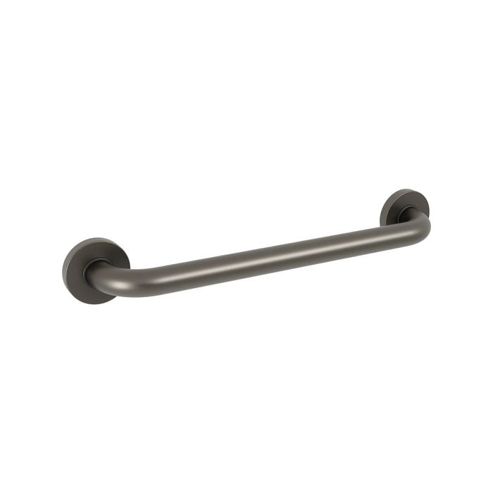 evekare 450mm Gunmetal Concealed Flange Grab Rail