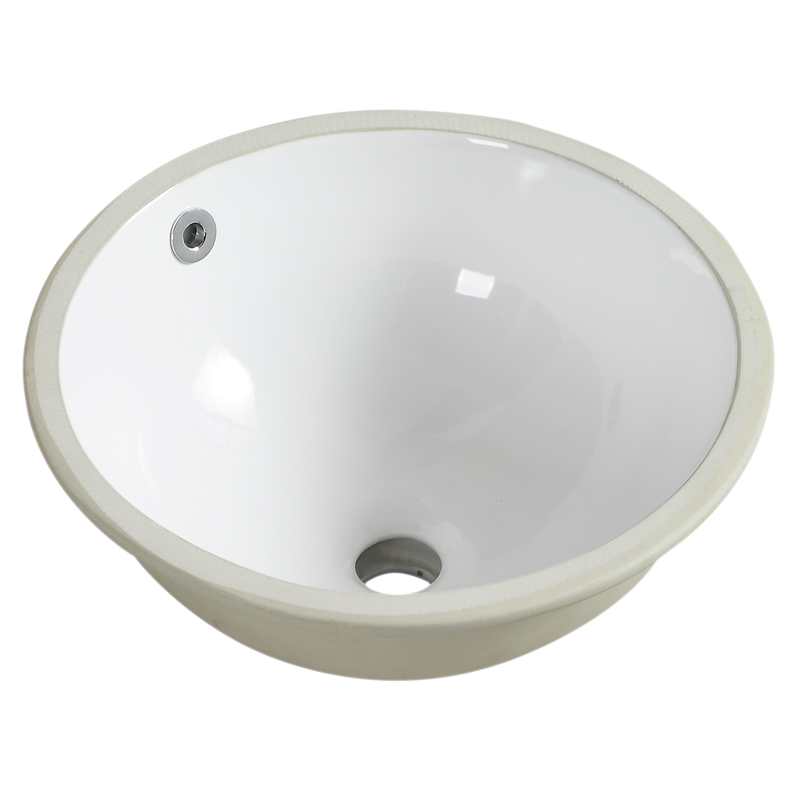 Resonance 385 x 385 x 165mm White Undercounter Basin