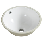 Mondella Resonance 385 x 385 x 165mm White Undercounter Basin