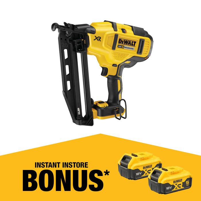 DeWALT 18V XR Li-ion Finishing Nailer DCN660N-XE - Skin Only