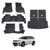 AUSGO Car Floor Mats for Jeep Grand Cherokee L WL Series 7-Seat 2021-Onwards All-Weather Floor Liners